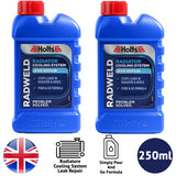 2X Holts Radweld Radiator Repair 250ml