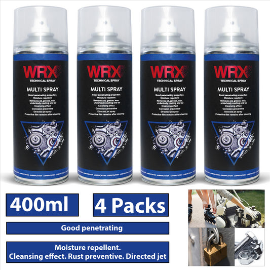 4X WRX Multi Spray Universal Oil To Lubricate 400ml