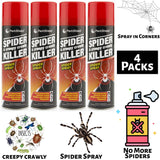 4X No More Spider & Creepy Crawly Spray 200ml