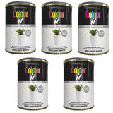 5X Paint Factory Brilliant White Gloss Tin Paint 300ml