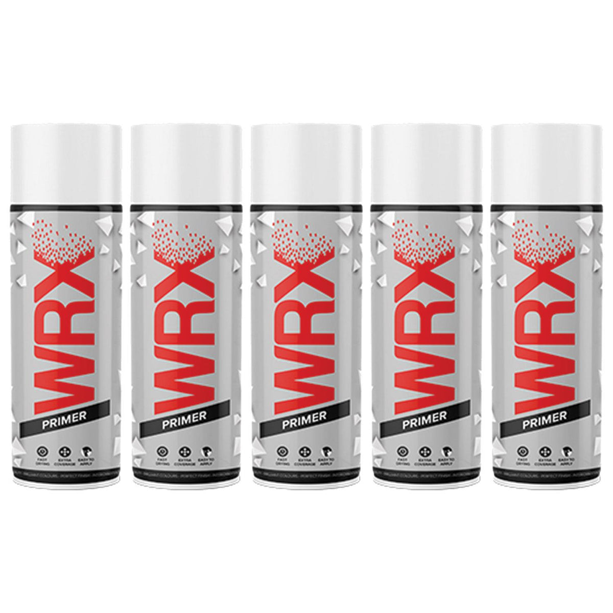 5X WRX Clear Surface Primer Spray Paints 400ml