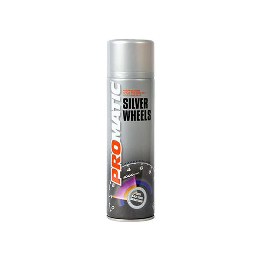 Promatic Wheel Silver Spray Paint 500ml