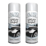 2X White Primer Auto Spray Paint 250ml