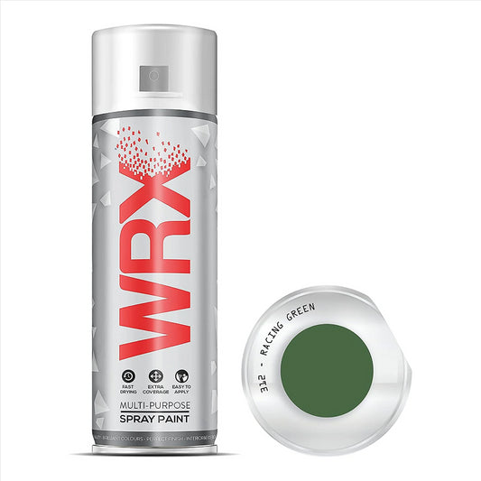 WRX Flat Racing Green Spray Paint Solvent Based 400ml