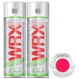 2X WRX Fluorescent Deep Pink 521 Spray Paint 400ml