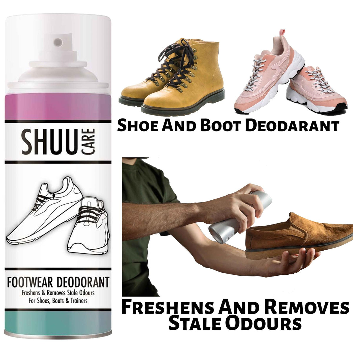 Shuu & Boot Deodorant Spray 300ml