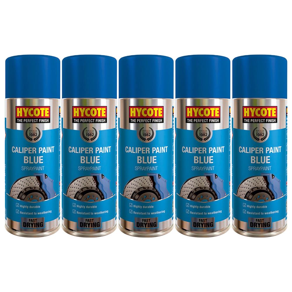 5X Hycote Blue Caliper Spray Paint 400ml