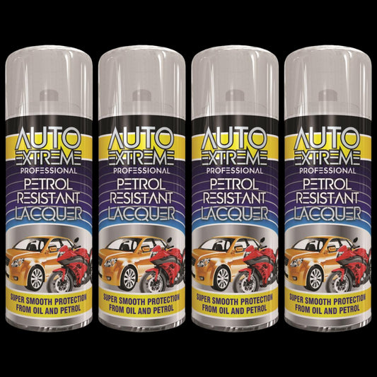 4X Auto Extreme Lacquer Petrol Resistant Spray 400ml