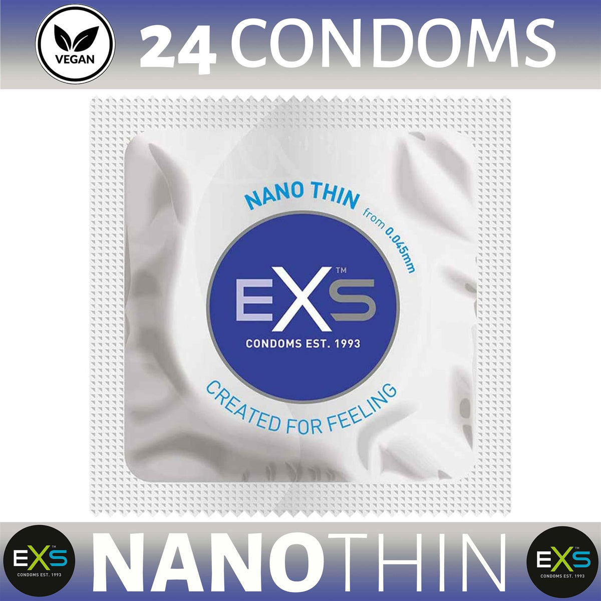 24X EXS Nano Thin Condoms