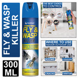 Fly & Wasp Killer Spray 300ml