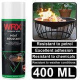 WRX Heat Resistant Black Spray 400ml