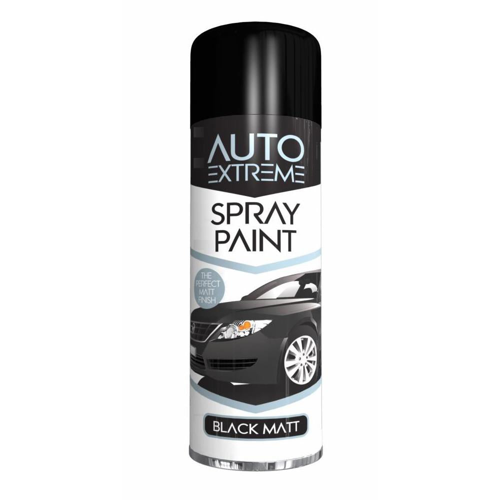 Auto Extreme Black Matt Spray Paint 250ml