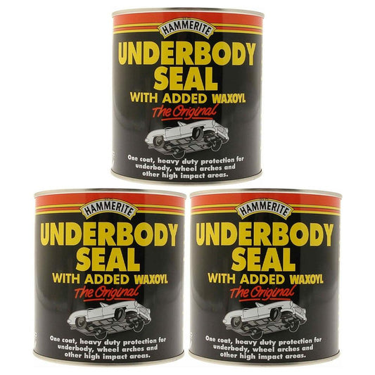 3X Hammerite Underbody Seal 500ml