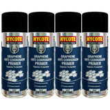 4X Hycote Anti Corrosion Primer Spray 400ml