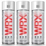 3X WRX Black Grey Spray Paints 400ml