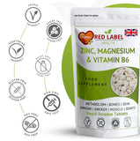 ZMA - Zinc Magnesium Vitamin B6 - 60 Tablets