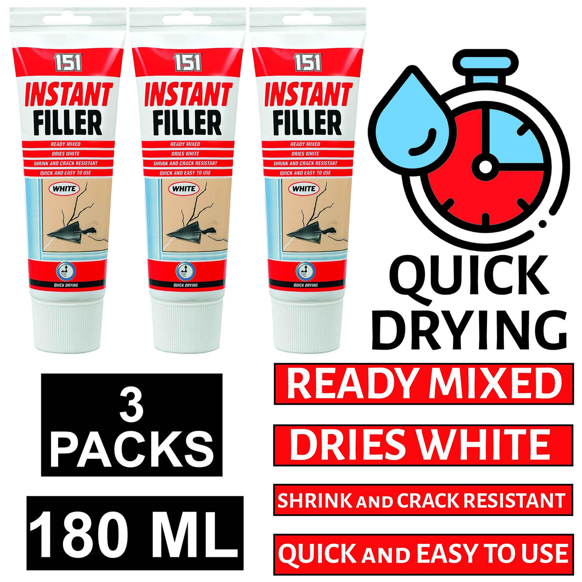 3X Instant Filler Tube 180ml