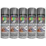 5X Paint Factory Grey Primer Spray 250ml