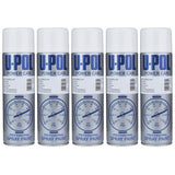 5X Upol Power Can Clear Coat Spray Paint 500ml