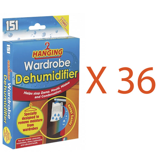 36X Hanging Wardrobe Dehumidifier