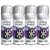 4X Auto Extreme Silver Wheel Spray Paint 250ml