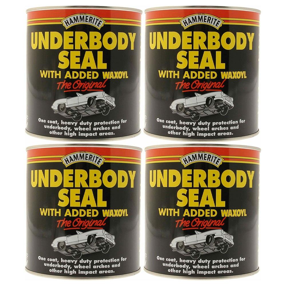 4X Hammerite Underbody Seal 500ml