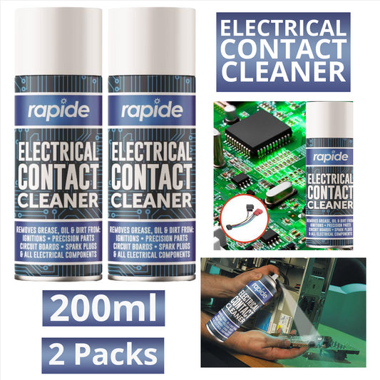 2x Electrical Contact Cleaner 200Ml