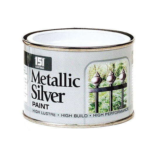 Metallic Silver Paint Tin 180ml