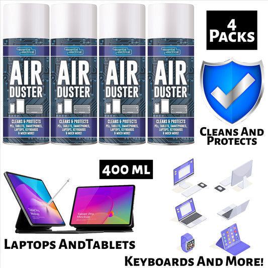 4X Air Duster Spray 400ml