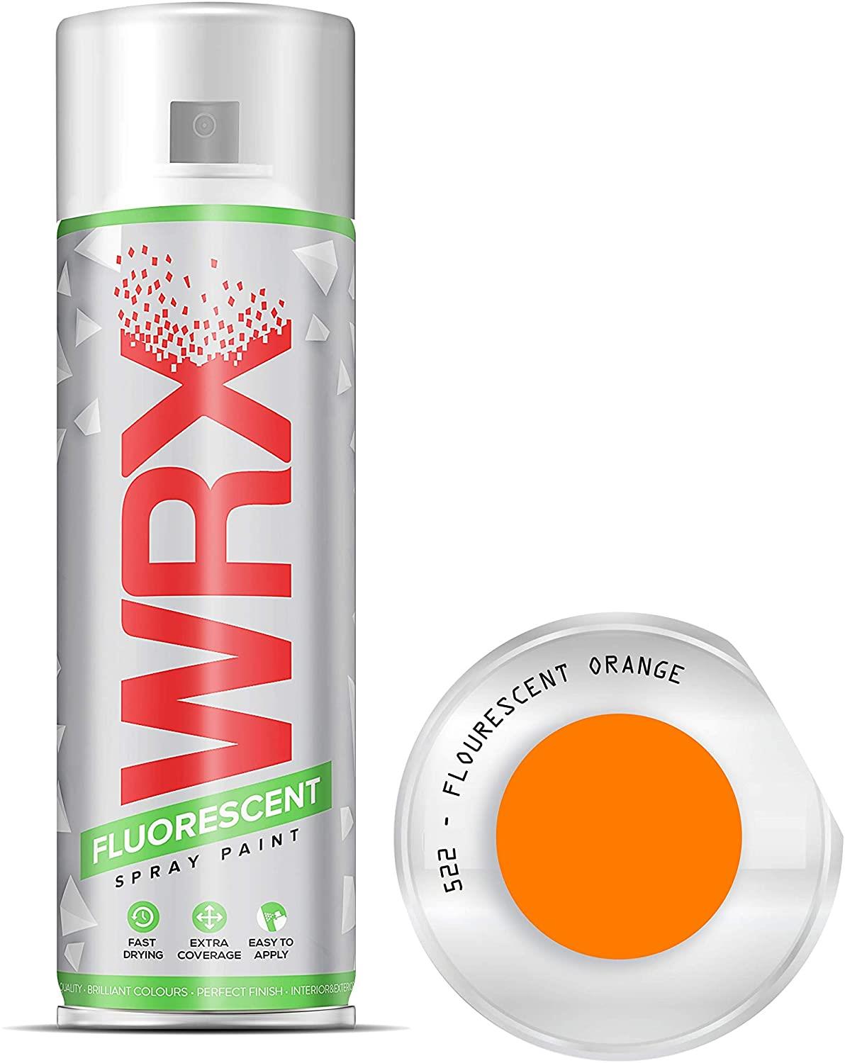 WRX Fluorescent Orange 522 Spray Paint 400ml