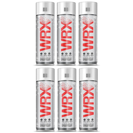 6X WRX Traffic White Spray Paints 400ml