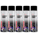 5X Promatic Black Underbody Spray Paint 500ml