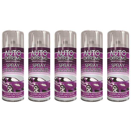 5X Auto Extreme Clear Lacquer 400ml