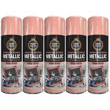 5X Paint Factory Rose Gold Metallic Spray Paint 400ml