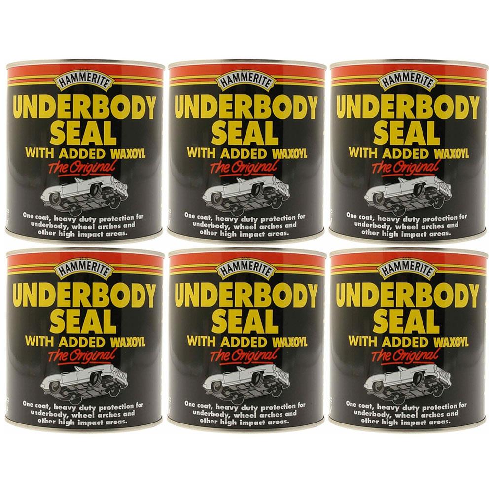 6X Hammerite Underbody Seal 500ml