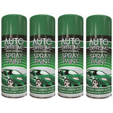 4X Auto Extreme Racing Green Spray Paint 400ml