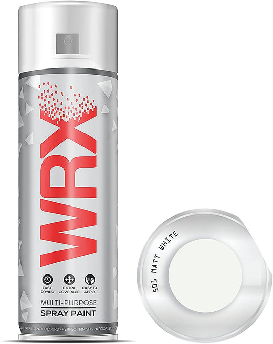 WRX Matt White Spray Paint 400ml