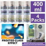 4X Paint Factory Glass Frosting Spray 400ml