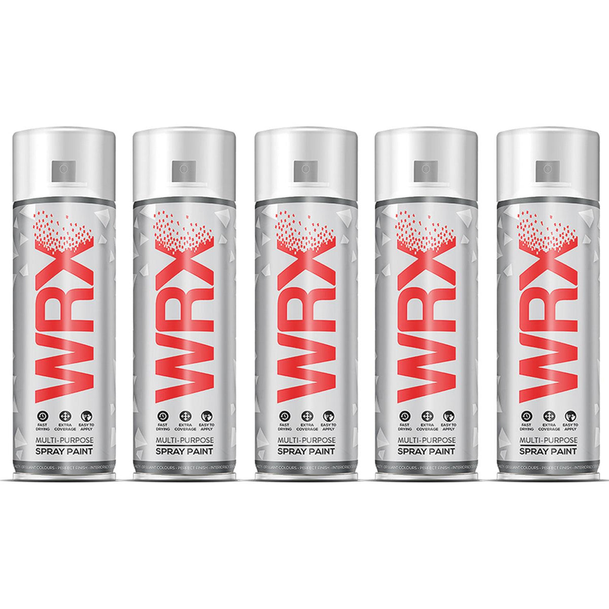 5X WRX White Surface Primer Spray Paints 400ml