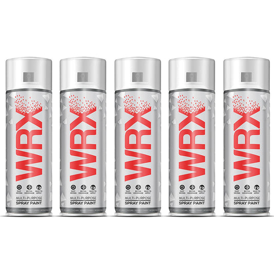 5X WRX White Surface Primer Spray Paints 400ml