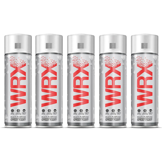 5X WRX Traffic White Spray Paints 400ml