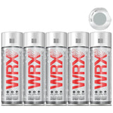 5X WRX Flat Light Grey 7035 Spray Paint 400ml