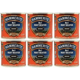 6X Hammerite No.1 Rustbeater Dark Brown 250ml