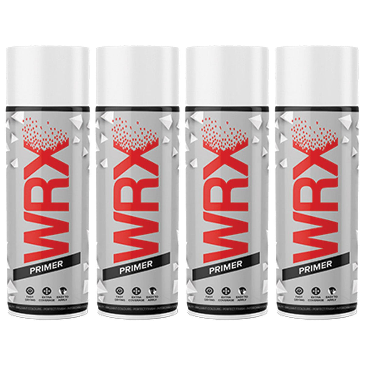 4X WRX Clear Surface Primer Spray Paints 400ml