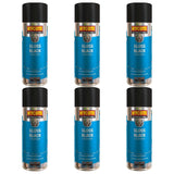 6X Hycote Gloss Black Spray Paint 400ml