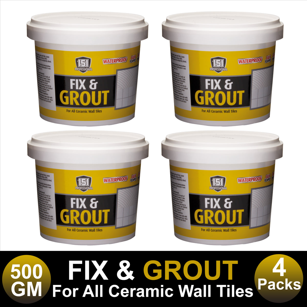 4X Fix Grout 500G Ceramic