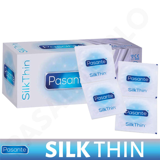 144X Pasante Condoms Silk Thin Ultra Sensitive Feels Like Wearing Nothing