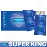 144X Pasante Condoms Super King Size Extra Large Wider Longer Natural Latex