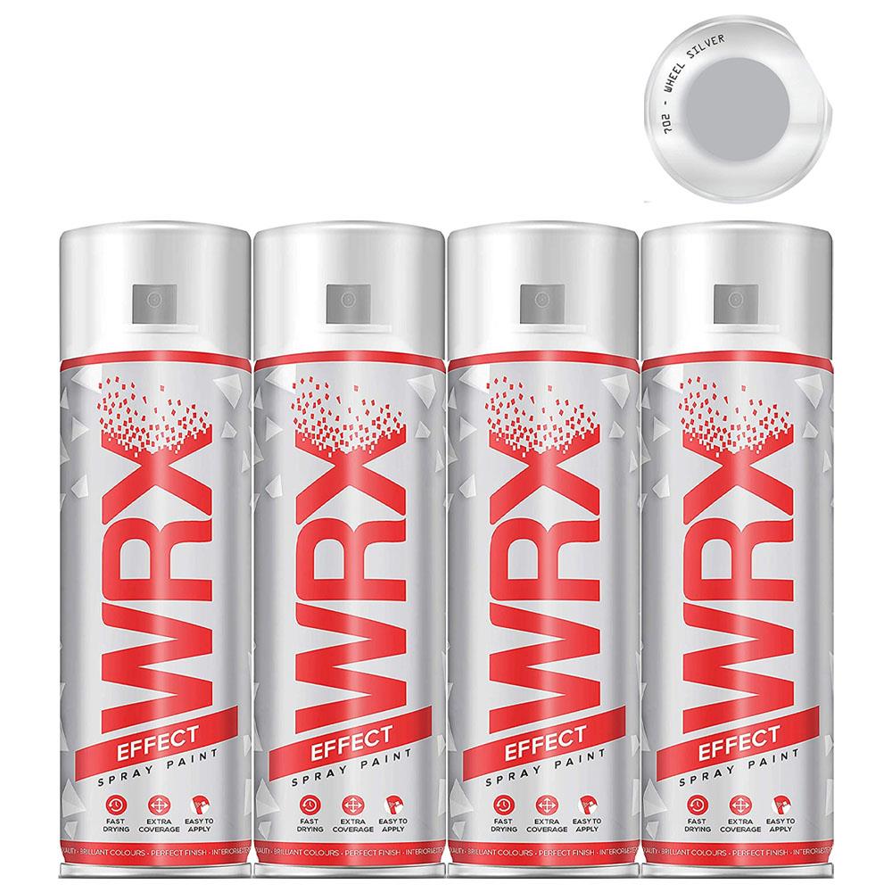 4X WRX Wheel Silver 702 Spray Paint 400ml