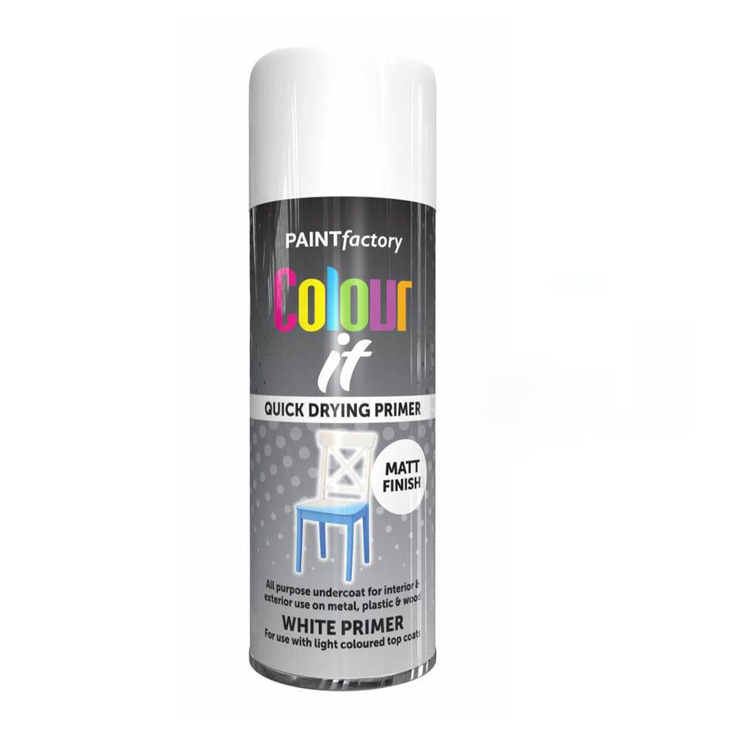 Paint Factory White Primer Spray Paint 400ml